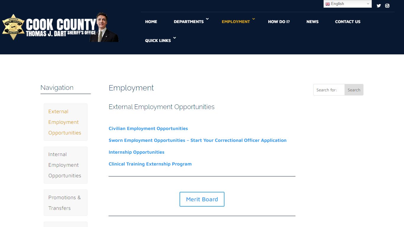 Employment - Cook County Sheriff's Office